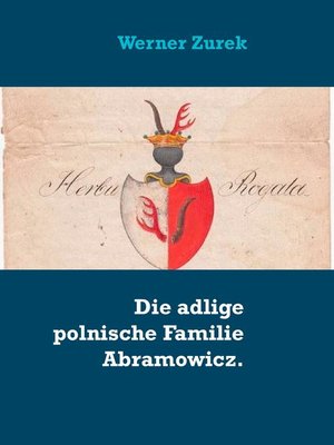 cover image of Die adlige polnische Familie Abramowicz.